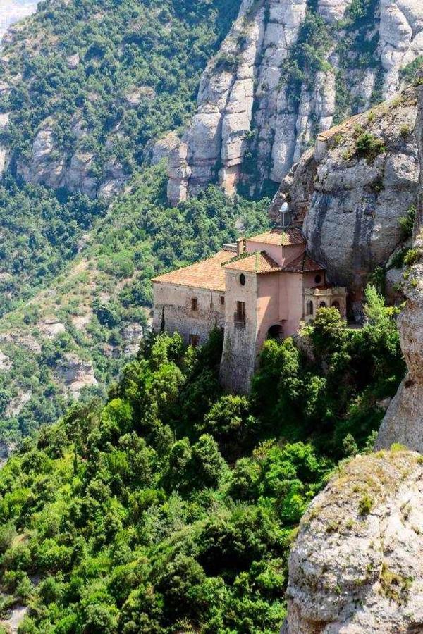 Xalet De La Muntanya El Brucmontserrat Esterno foto